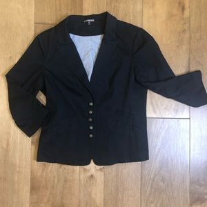 Express Jacket.  Navy blue.  Size 12.